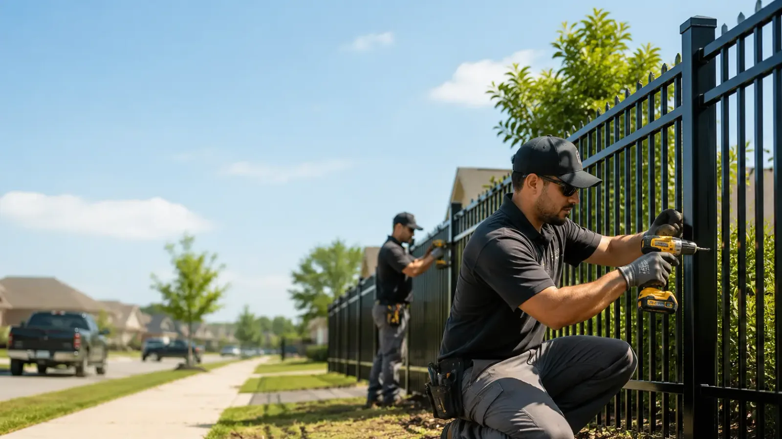Metal Fence Installation in Batson, TX